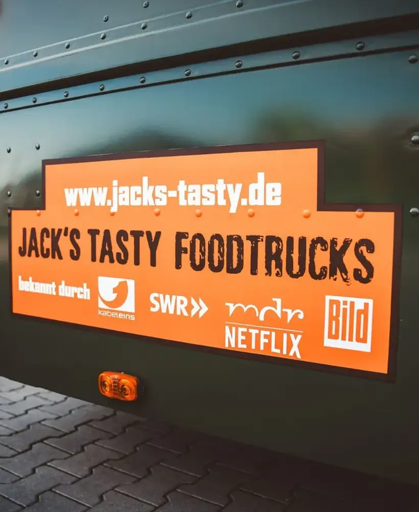 Jack's Tasty Schild